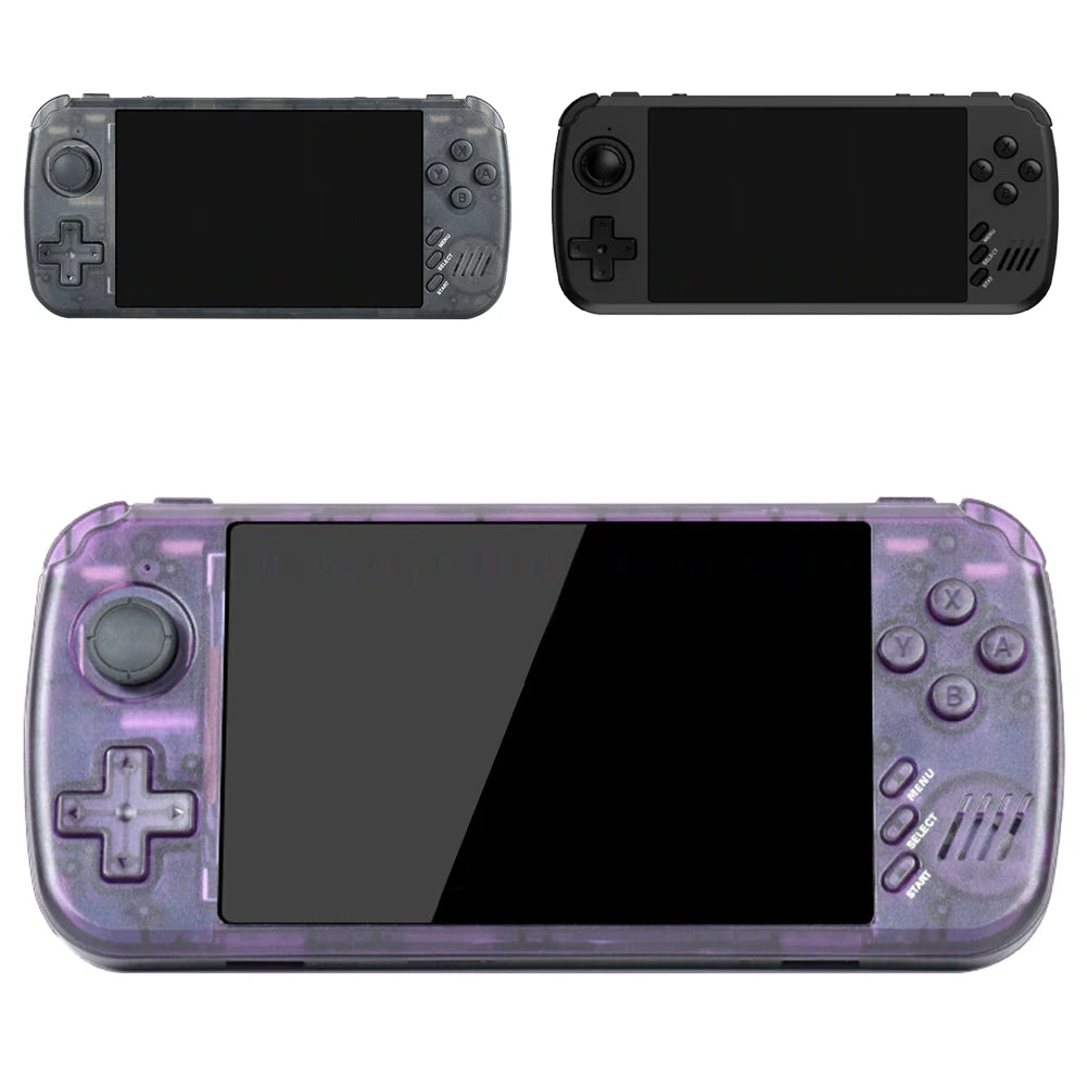 POWKIDDY X39 Pro Handheld Game Console with 4000+ Games 4.5-Inch Screen Portable Rechargeable Handheld Game Machine